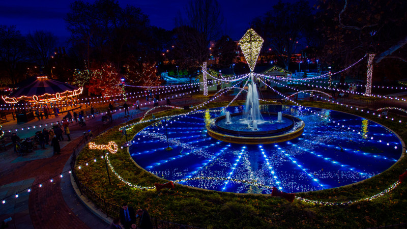Franklin Square Electrical Spectacle Holiday Light Show