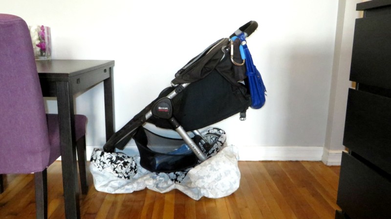 stroller storage