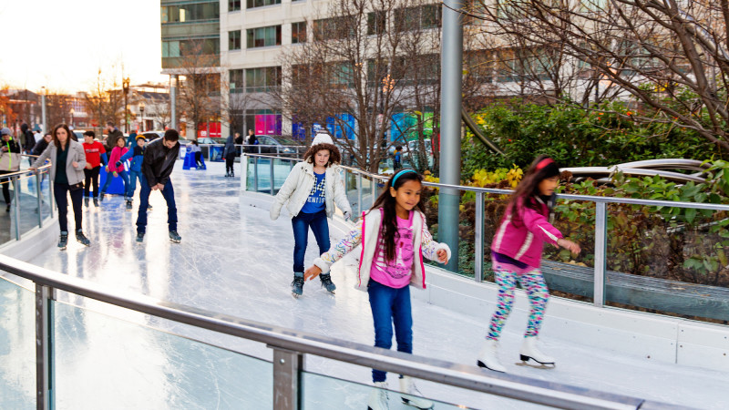 free ice skating dc