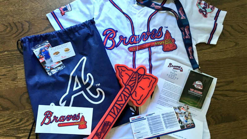 Atlanta Braves Tomahawk toddler and youth tee