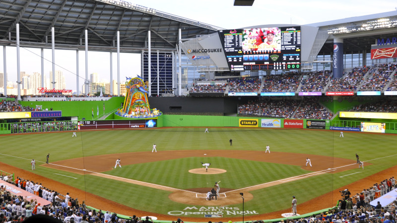 Marlins Park in Miami