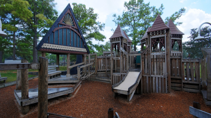 wooden playground near me