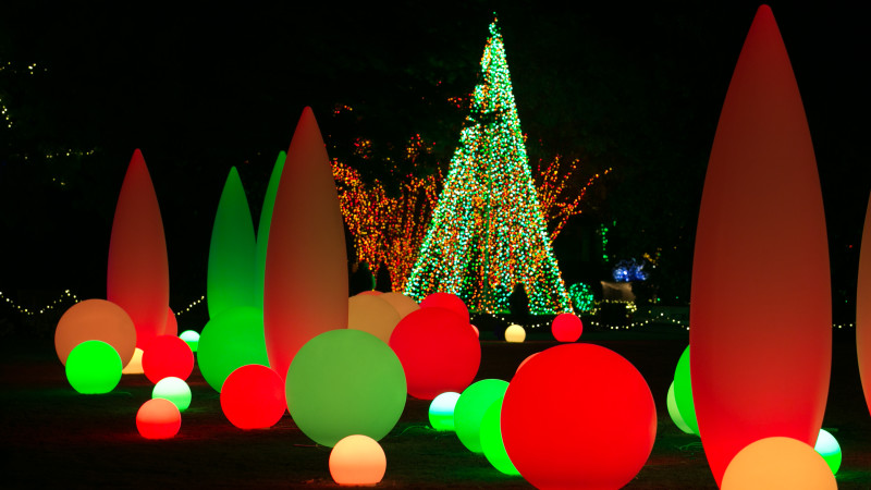 Holiday Light Show Returns To Atlanta Botanical Garden Mommy Nearest