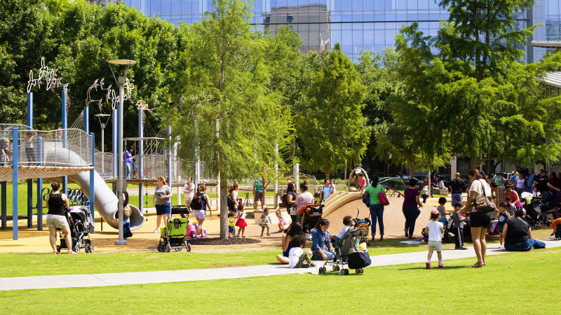 Houston Mayor and 50/50 Park Partners Celebrate New Playground at Hartman  Park