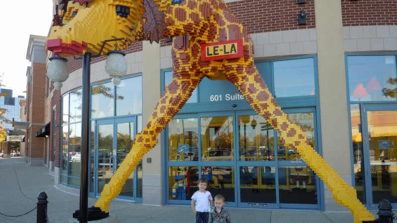 Food Around The LEGO Store - Woodfield Mall - Schaumburg, IL