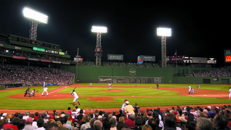 Boston Fenway Park Yawkey Way Gate A Photo Beach Sheet