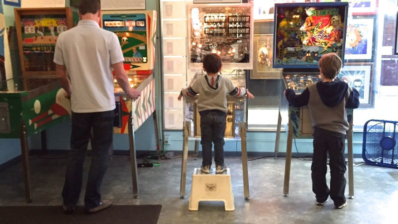 Pacific Pinball Museum in Alameda, California - Kid-friendly