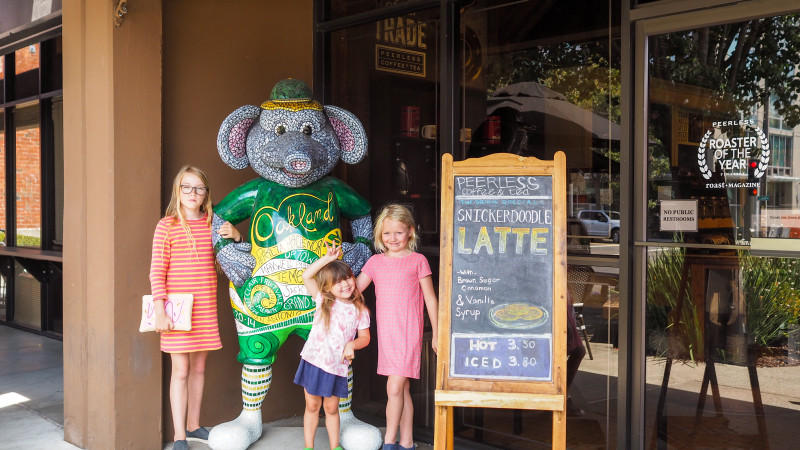 Where to Find the Oakland A's Stomper the Elephant Statues - Mommy Nearest