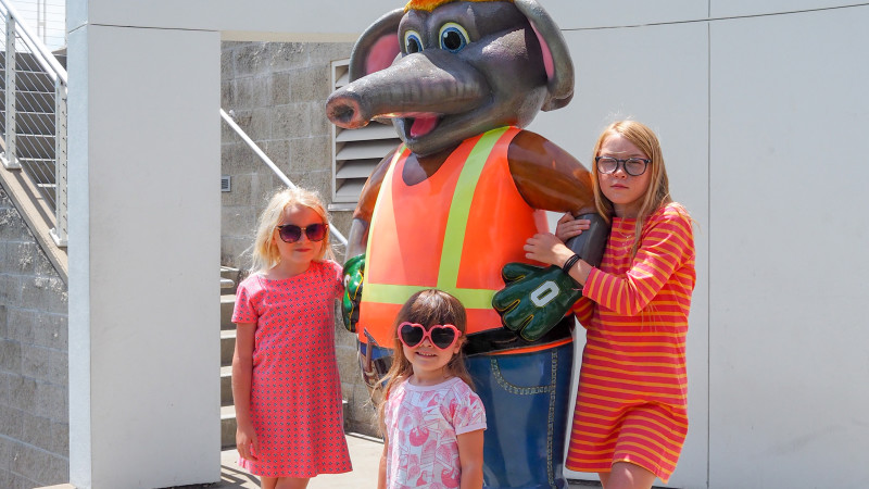 A's lose their mascot Stomper at the zoo 