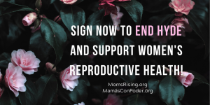 <a href="https://action.momsrising.org/cms/view_by_page_id/11829/?source=action">End HYDE, Reproductive Justice for All!</a>