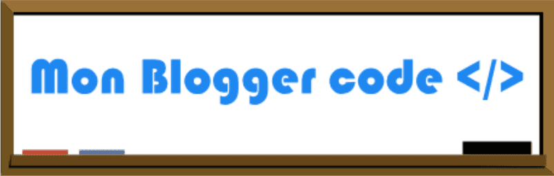 Mon Blogger Code