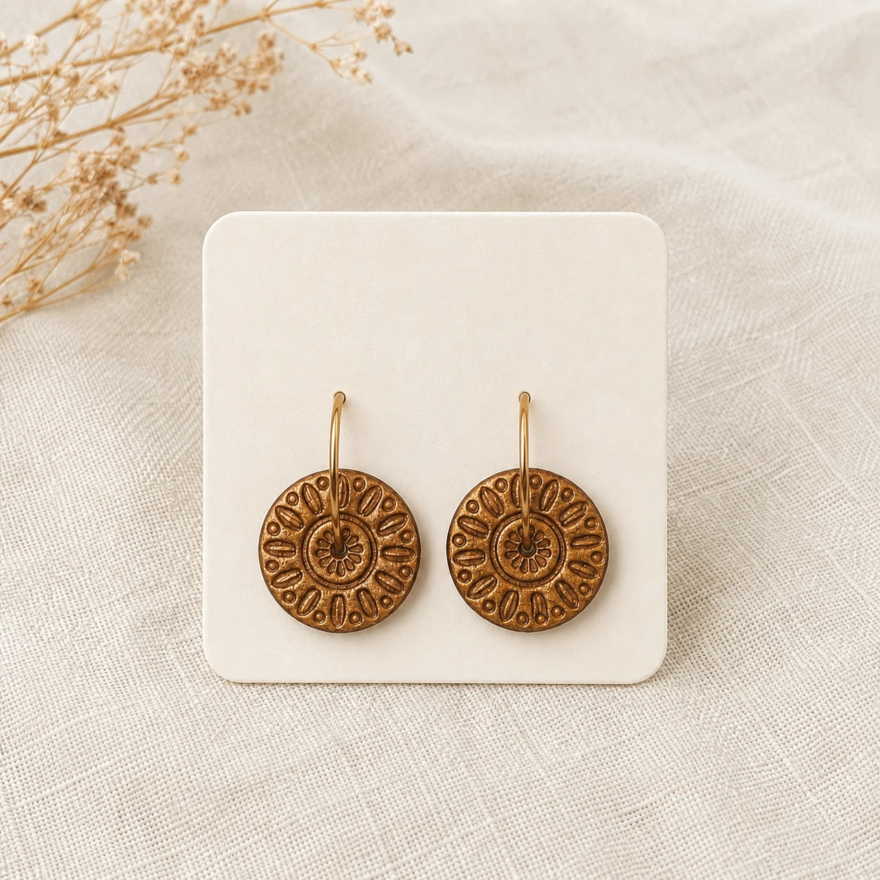 Boho – Braun – Ohrringe