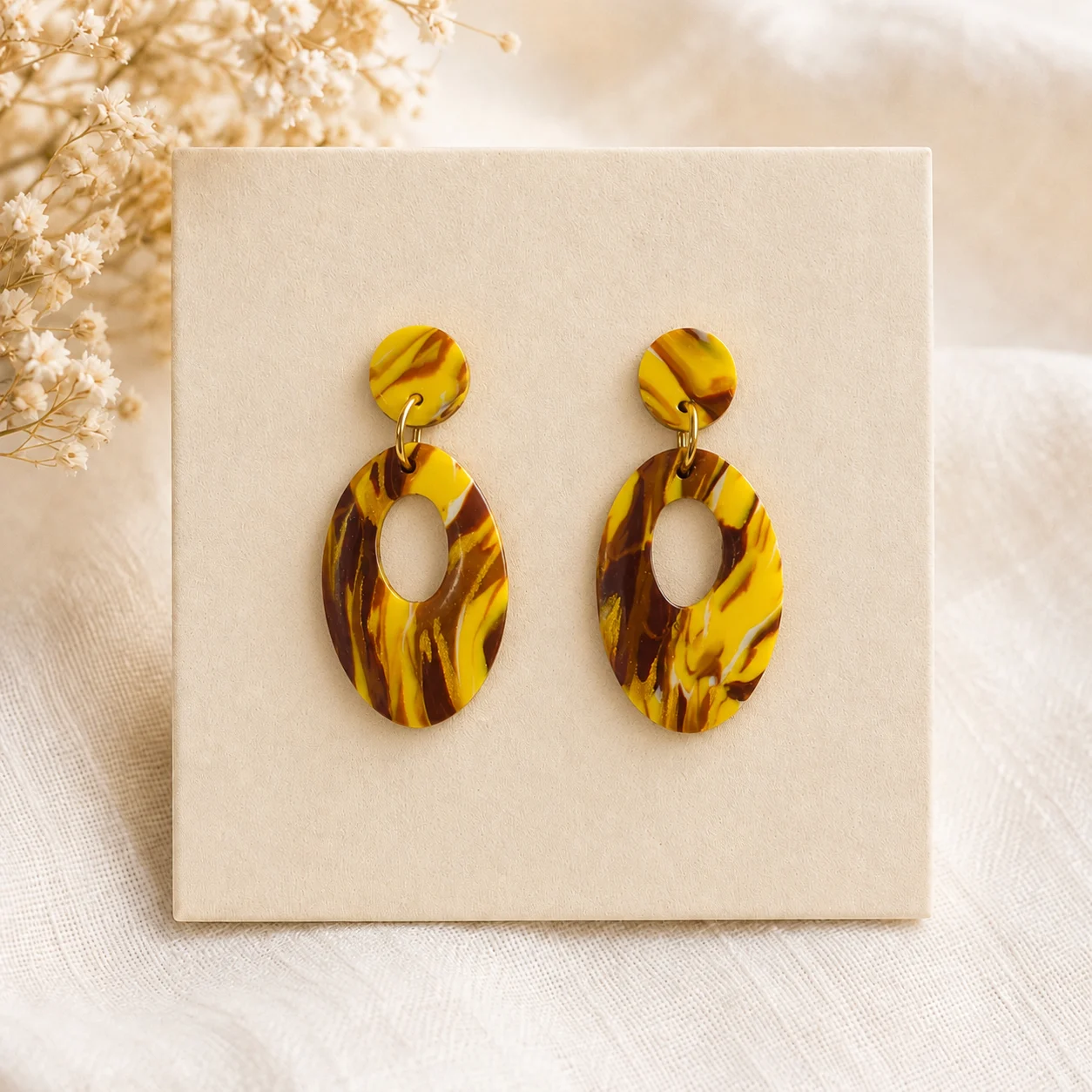 Goldene Erde – Ohrringe