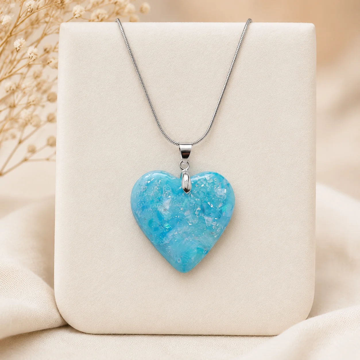 Blaue Liebe – Halskette