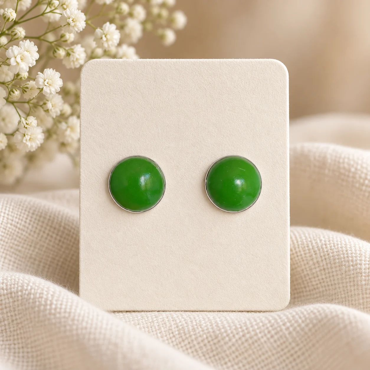 Aura – Grün – Ohrstecker