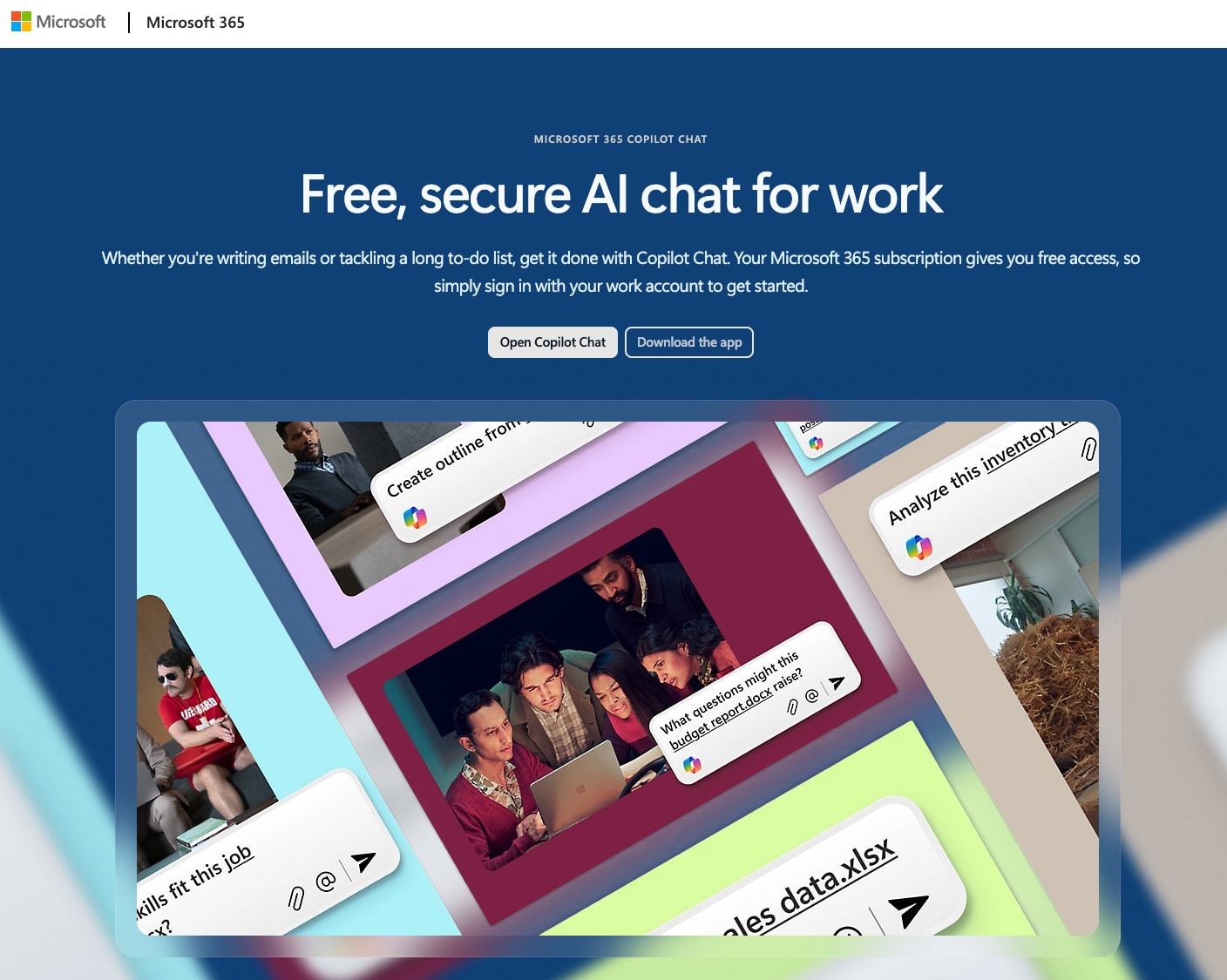 Microsoft teams homepage