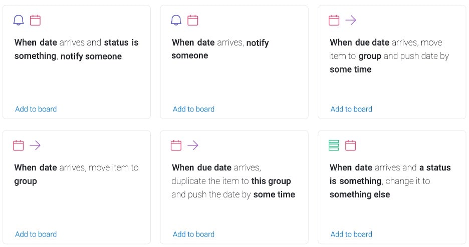 Automate scheduling workflows monday.com