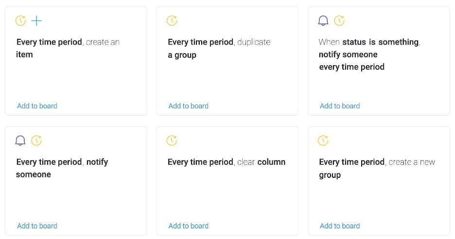 automate recurring tasks monday.com