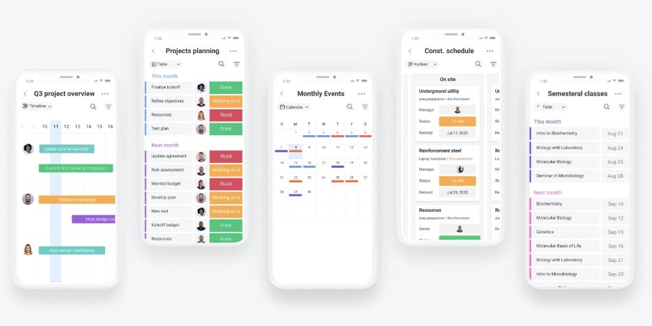 monday.com mobile app