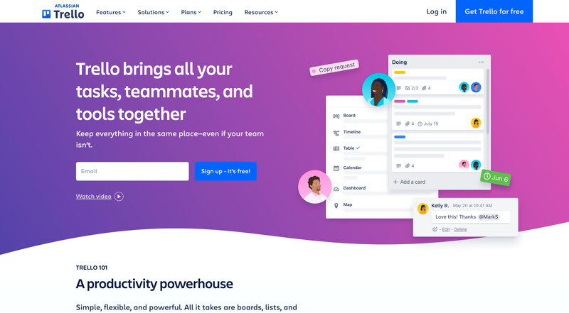 Trello website