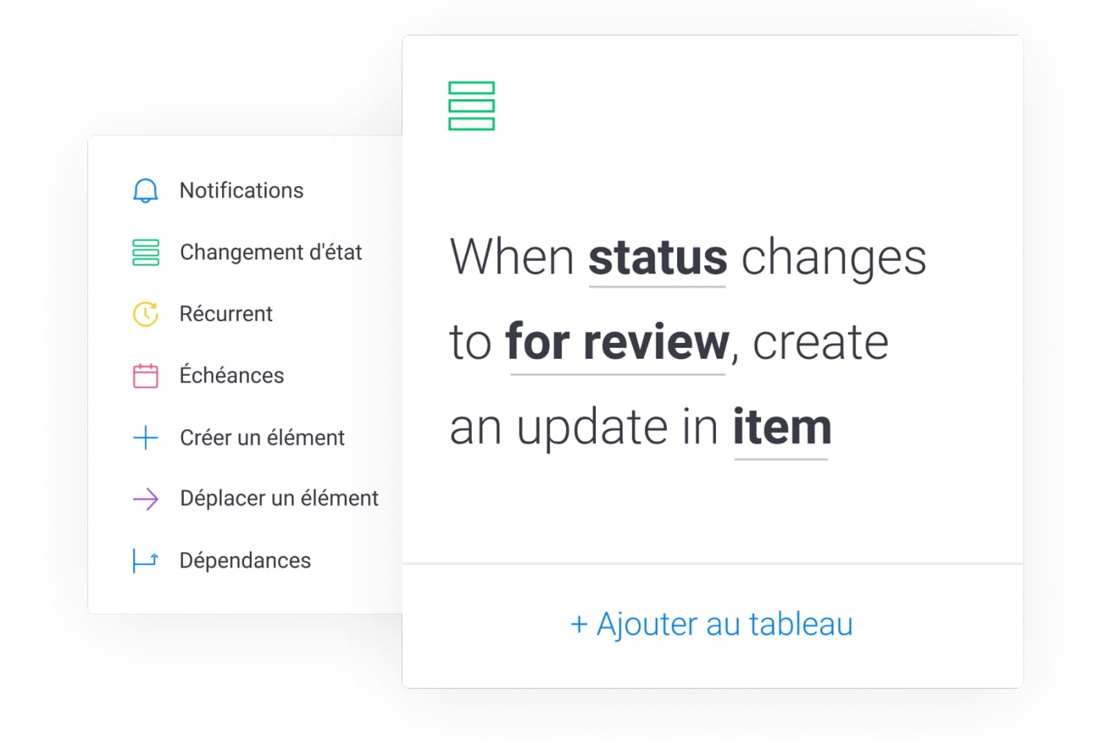 Accélérez vos processus de travail et réduisez le risque d’erreurs humaines avec les automatisations de monday.com