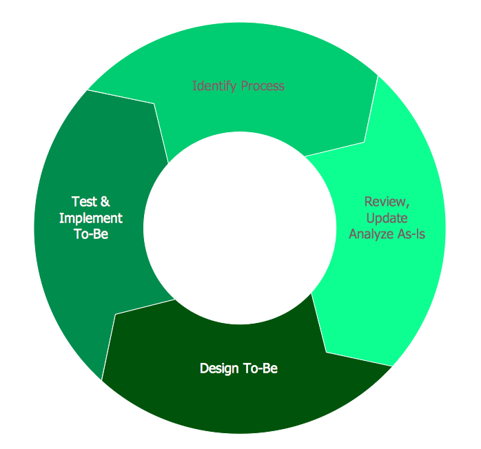 four phases of BPR cycle
