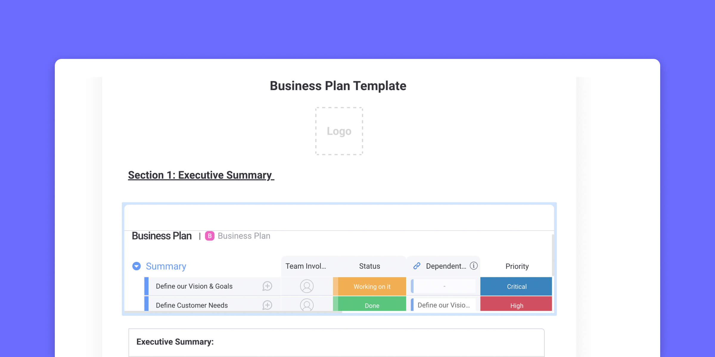 Small Business Planner Template, Order Form, Order Tracker