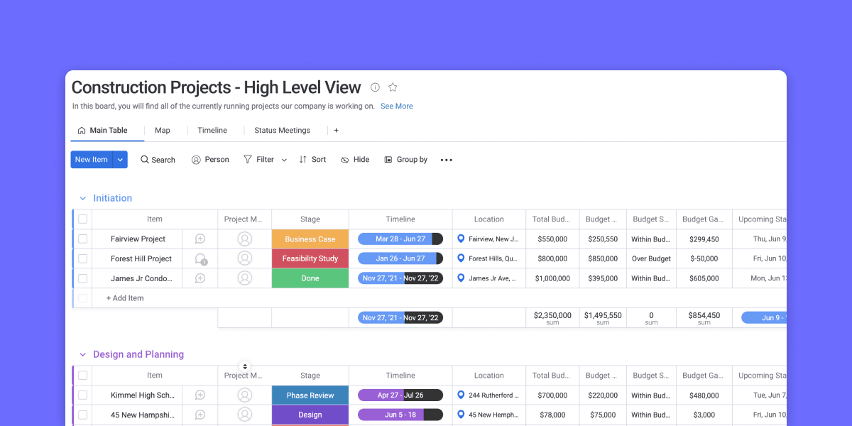 Simple Sports Management Template