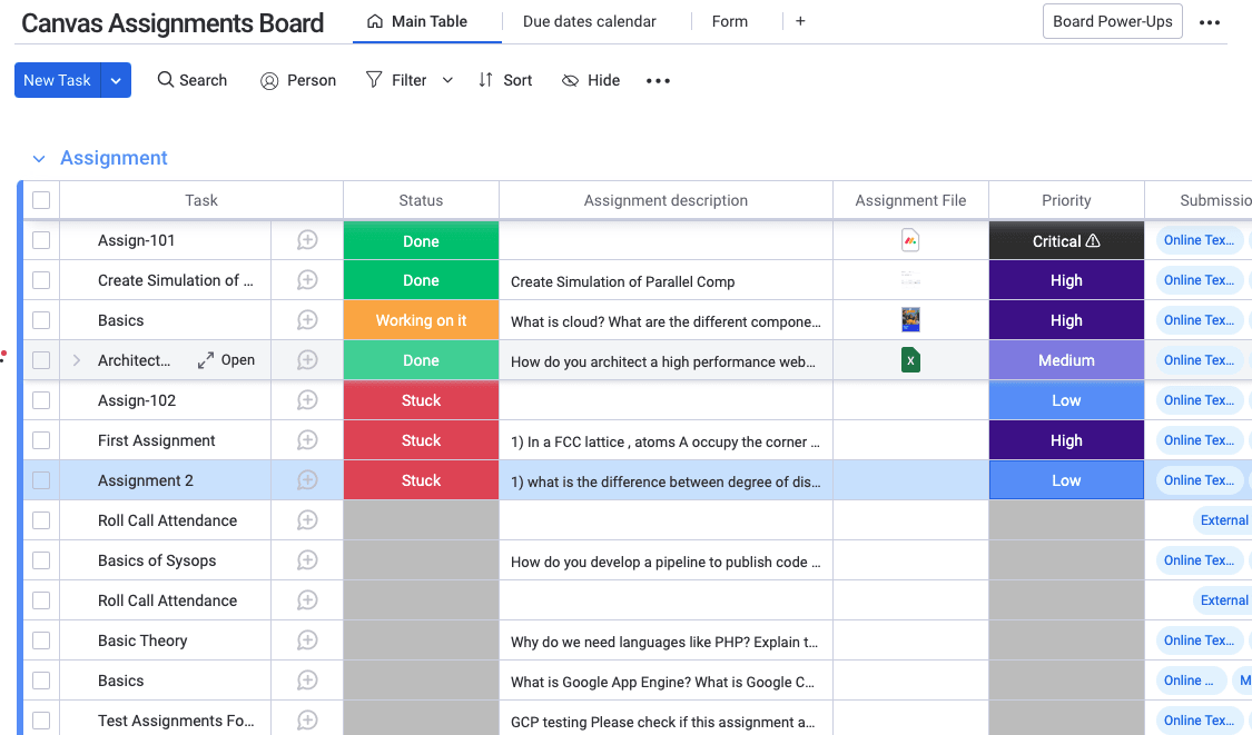 How to start using Canvas LMS with monday.com