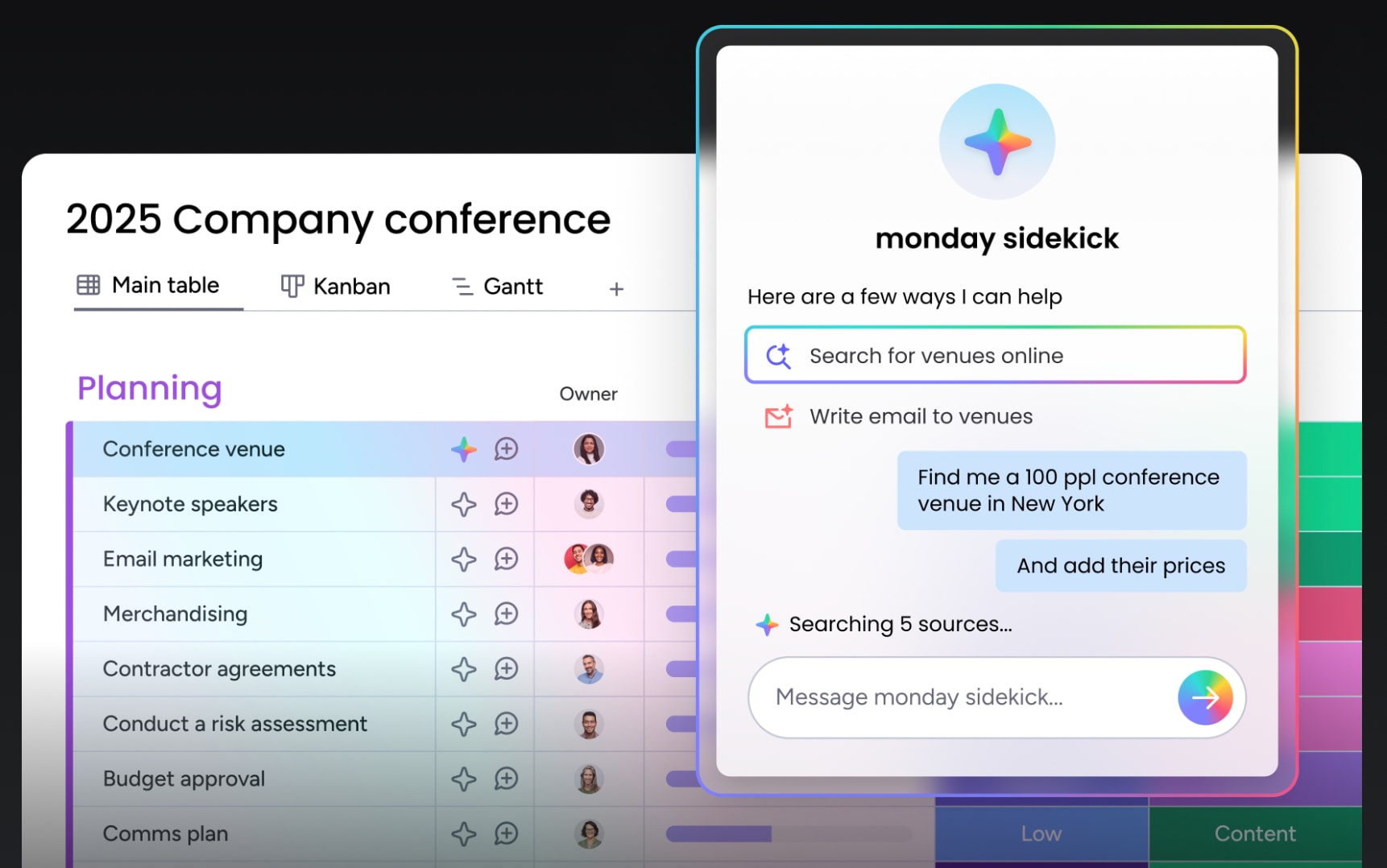 monday sidekick ai assistant