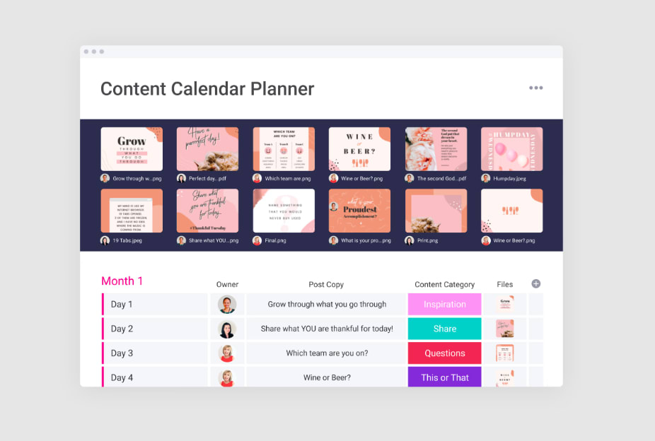 How to Create a Social Media Content Calendar Template