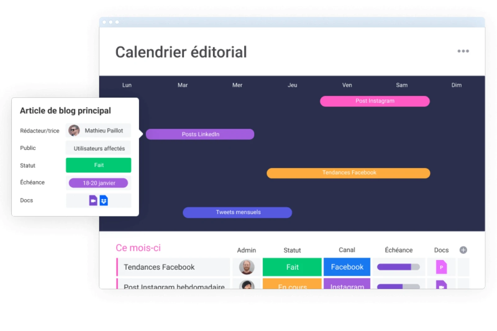 Affichez votre tableau de projet sous la forme d'une frise chronologique avec monday work management