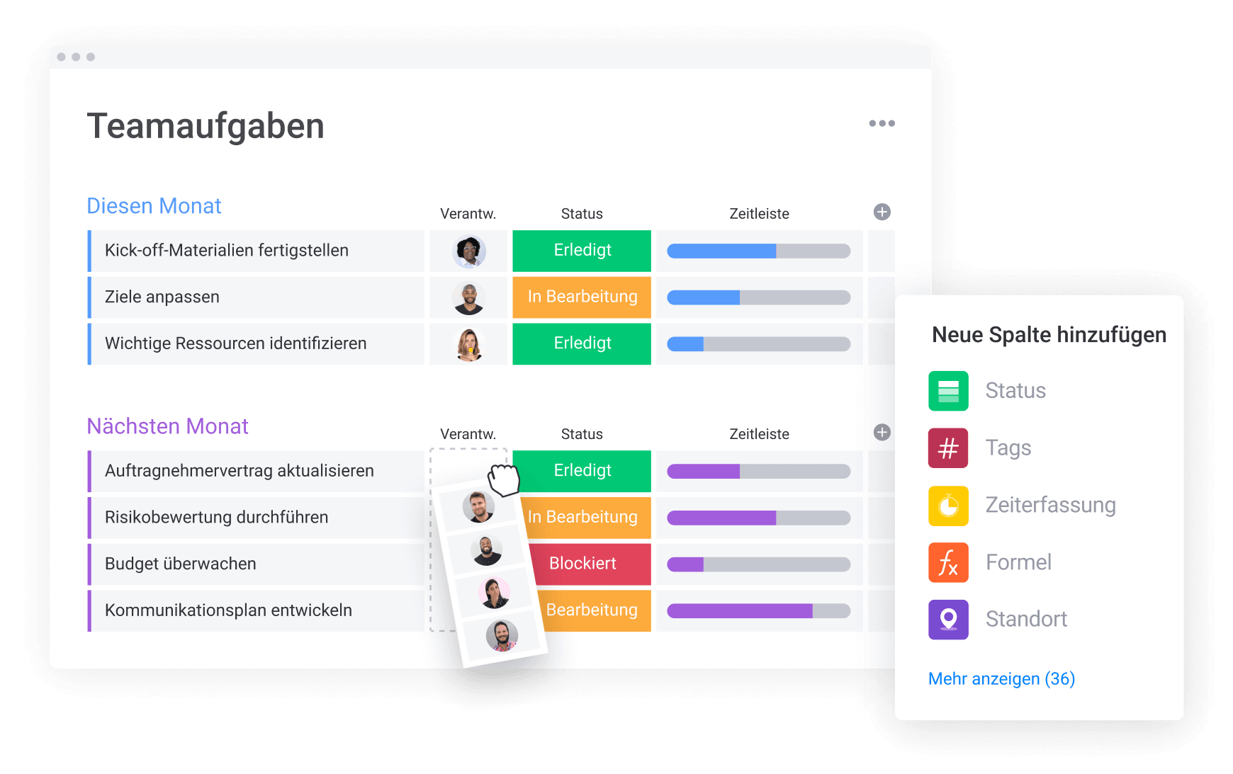 Projektmanagement Software monday.com