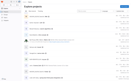 gitlab screenshot