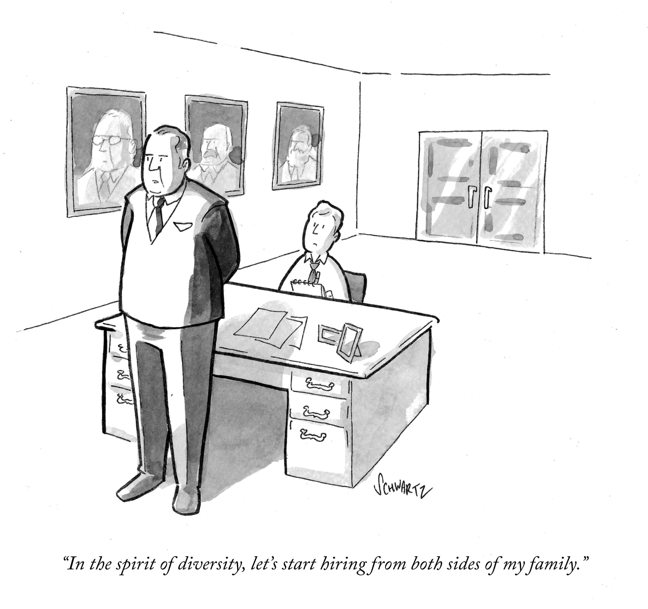 Diverse nepotism