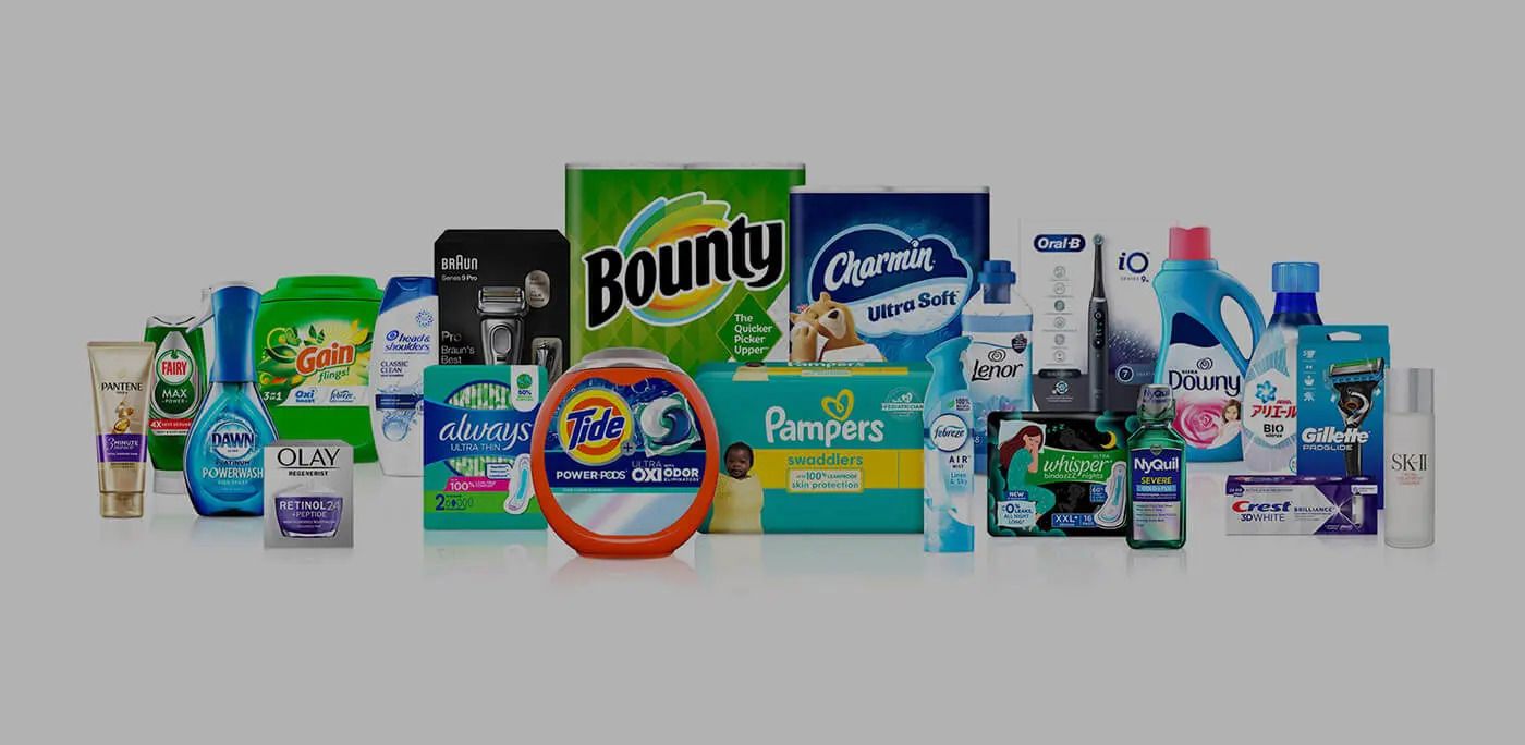 Procter & Gamble product portfolio