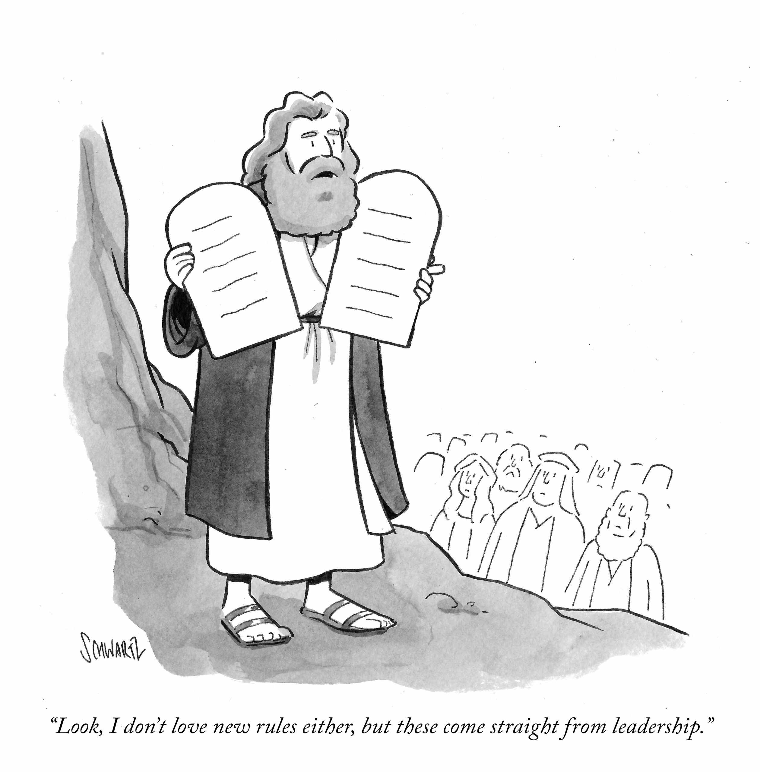 Leadership guidelines, Moses