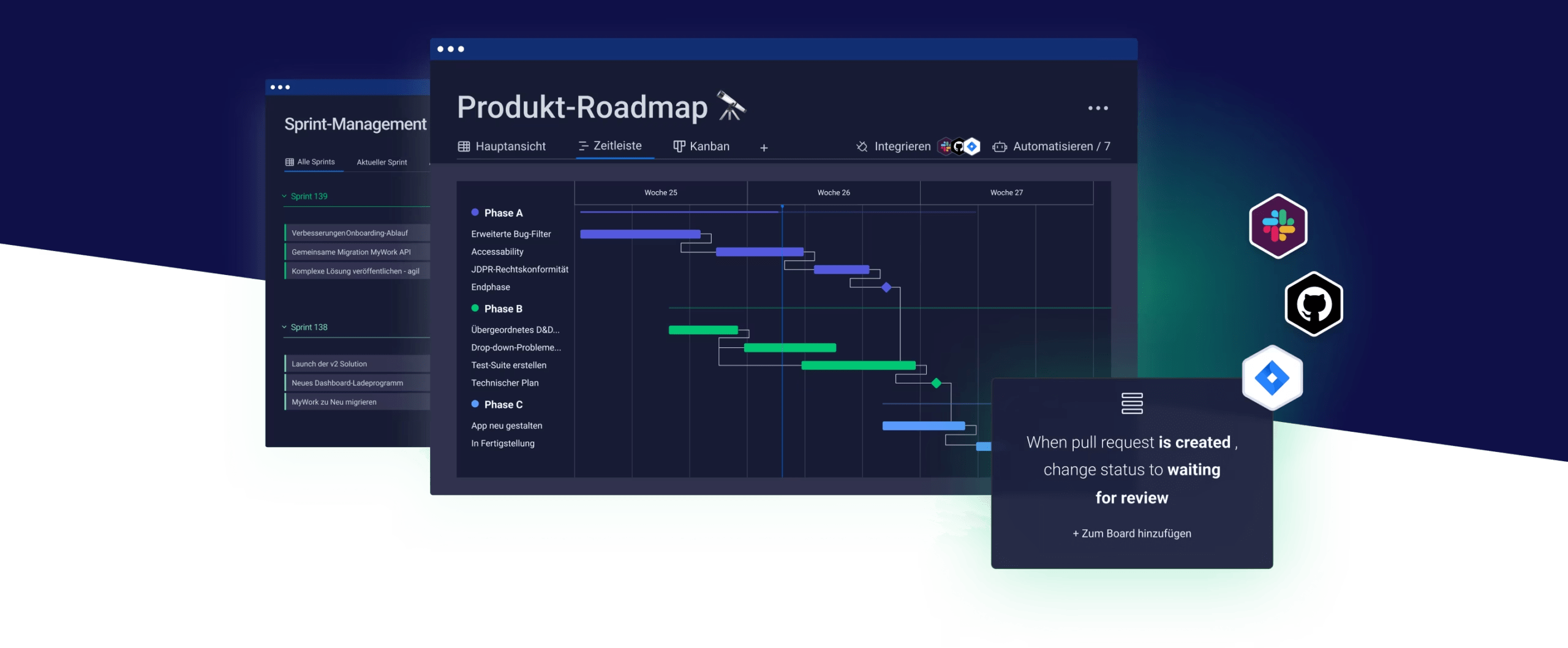 monday dev Dashboard Softwaredevelopment