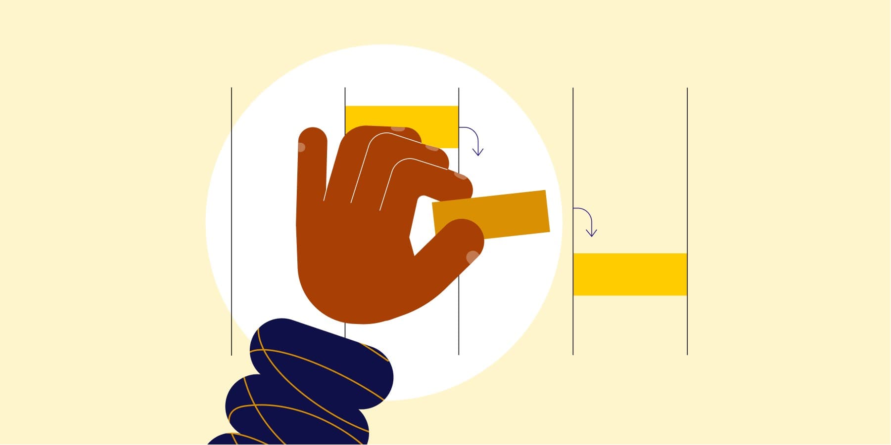 Illustration for monday workflow.