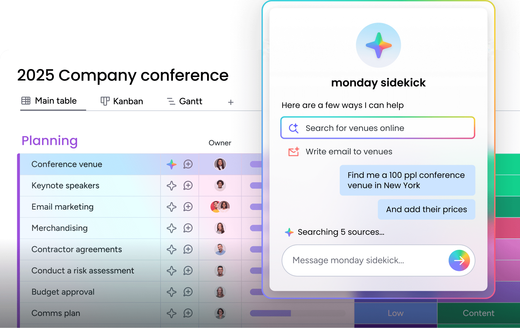 monday sidekick ai assistant
