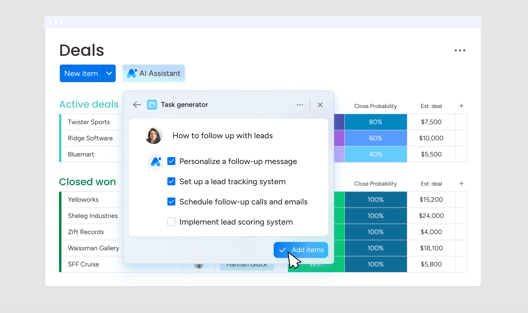 monday crm ai task generation