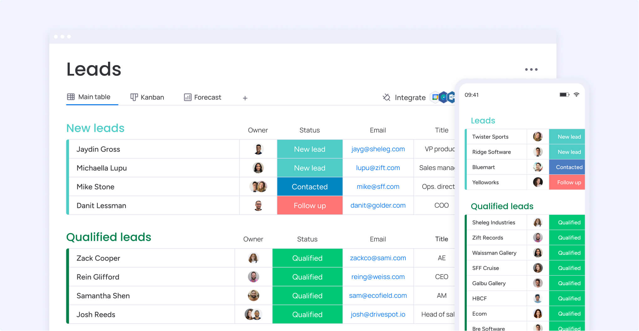 lead board monday crm