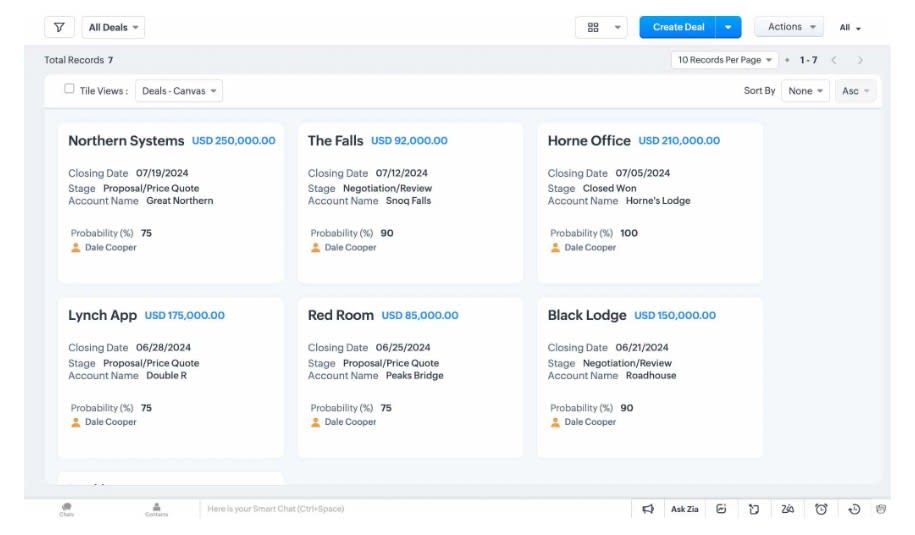 Zoho CRM