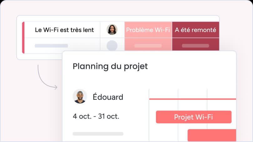 Automatisez facilement toutes vos tâches IT avec monday service
