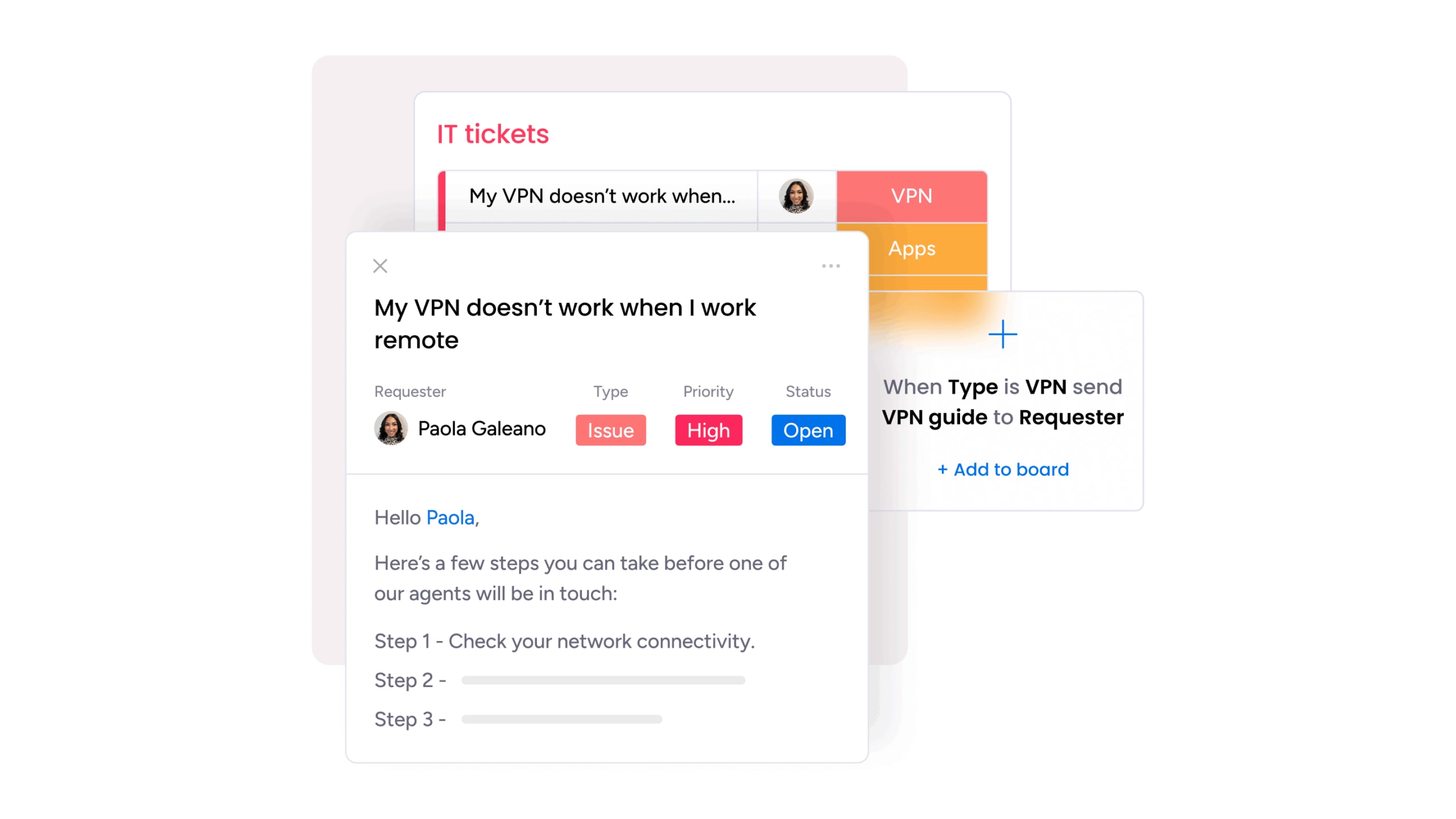 it ticketing system screenshot