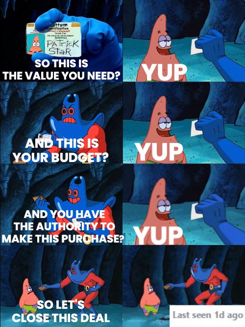 SDR funny sales memes