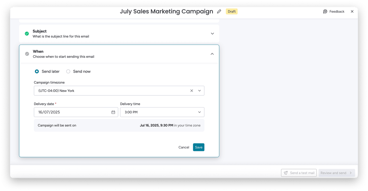 automation in monday campaign