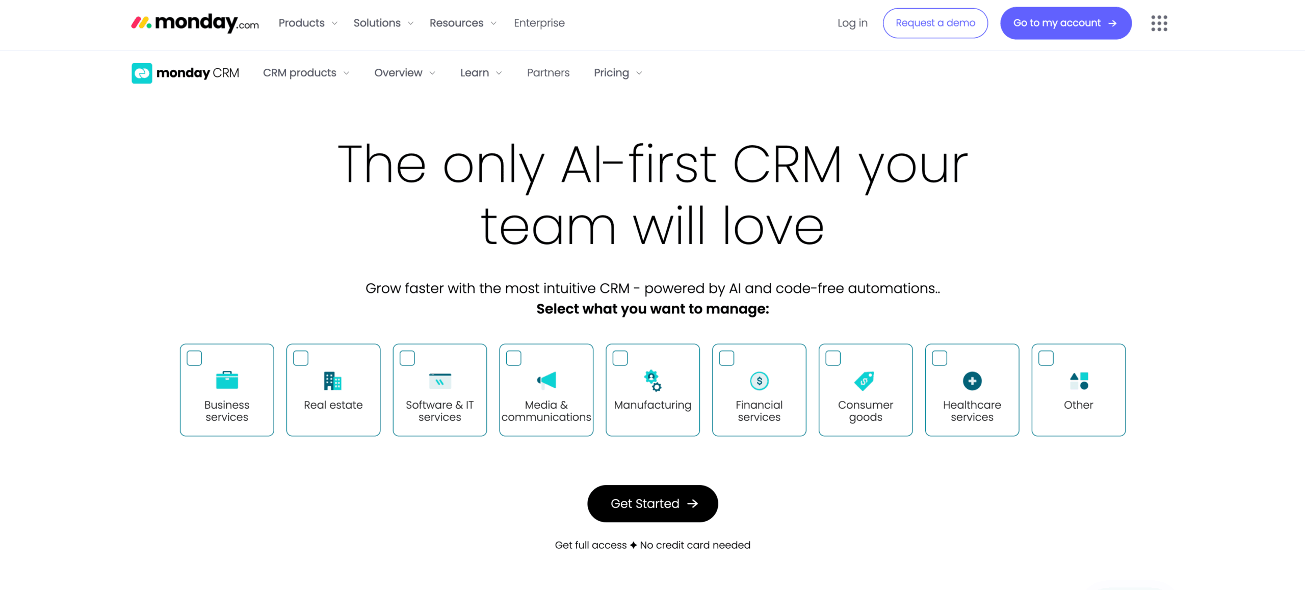 crm screenshot