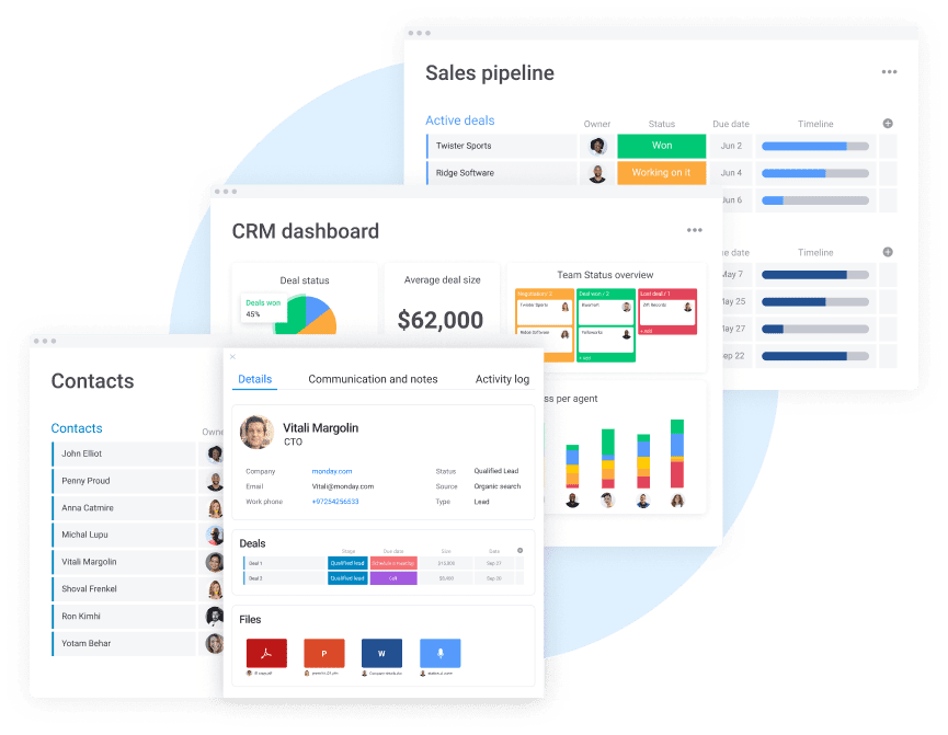 顧客管理システムにはさまざまな仕組みが入っている