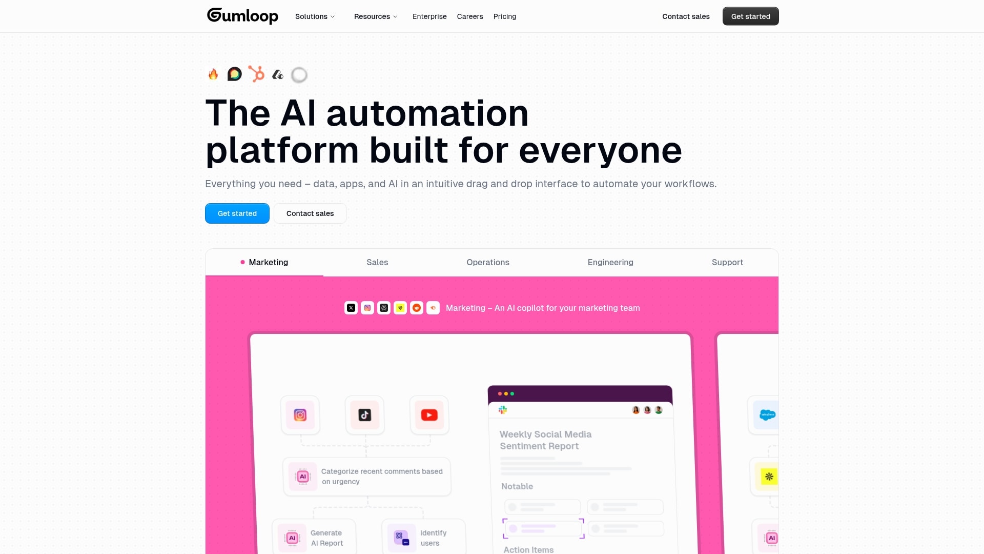 Gumloop AI automation platform interface